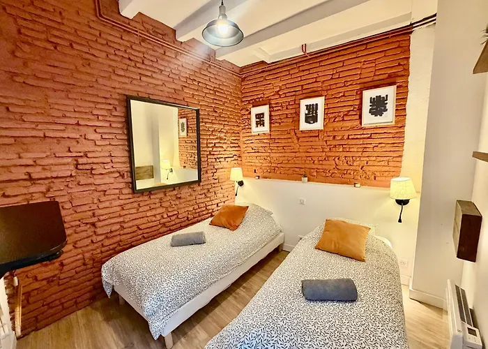 Tourneurs Toulousain - Charme & Spacieux - 2 - Centre 아파트 *